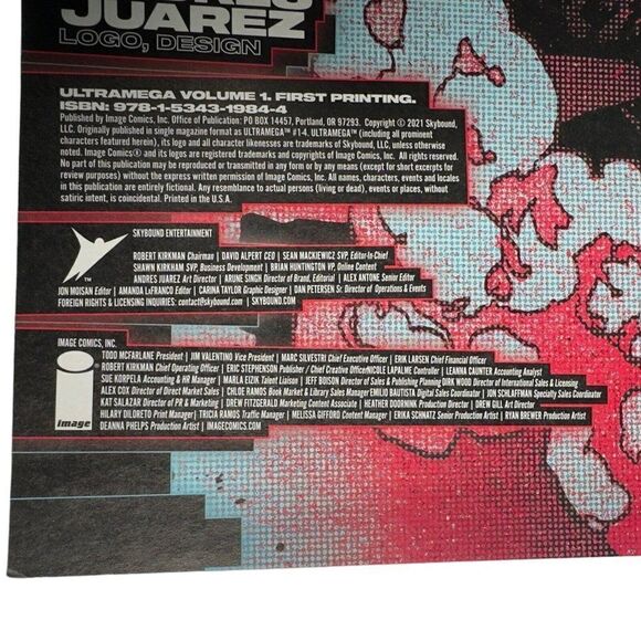 Ultramega by James Harren, Volume 1 First Printing (2021, Trade Paperback) - Picture 3 of 4